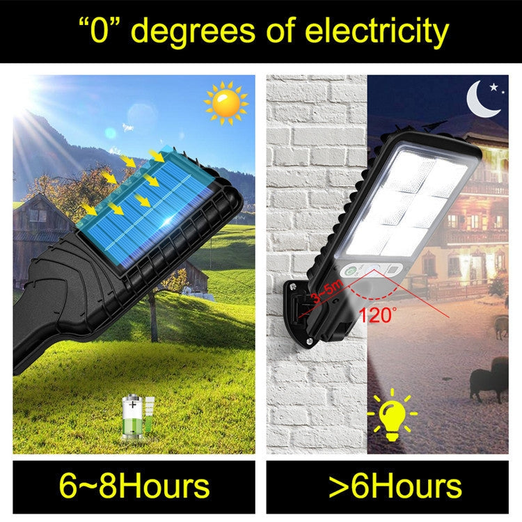Solar Street Light LED Human Body Induction Garden Light, Spec: — view 12
