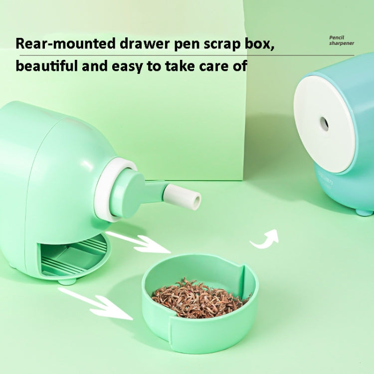 Deli 71169 Student Automatic Pen Pencil Sharpener Manual Pencil Sharpener
