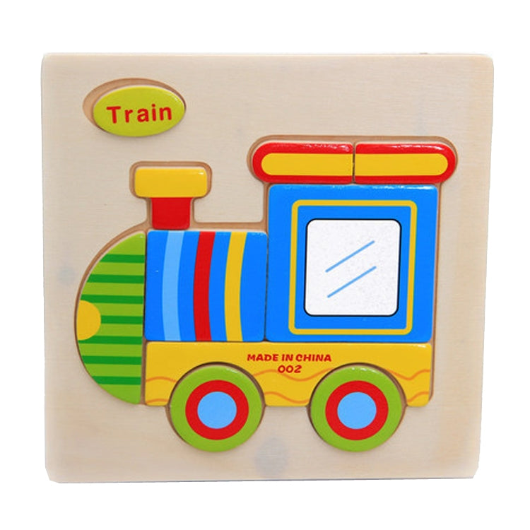 Children Educational Toy Wooden Cartoon Jigsaw Puzzle — Friut