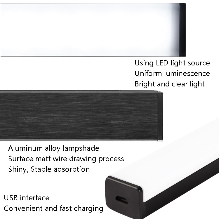 LED Human Body Induction Lamp Long Strip Charging Cabinet Lamp Strip, Size: — view 9
