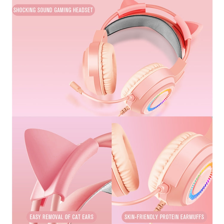 Shipadoo LD-122 4 in 1 Girly Glowing Keyboard + Mouse + Earphone + Mouse Pad Set
