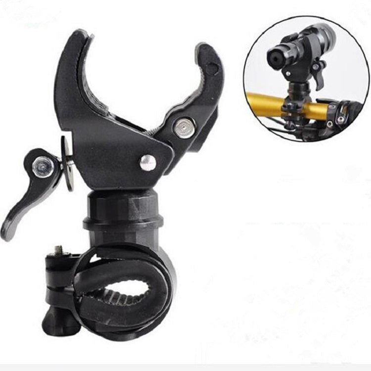 3 PCS Bicycle 360 Degree Rotating Lamp Holder Lamp Clip — 3 PCS Bicycle Lamp Clip