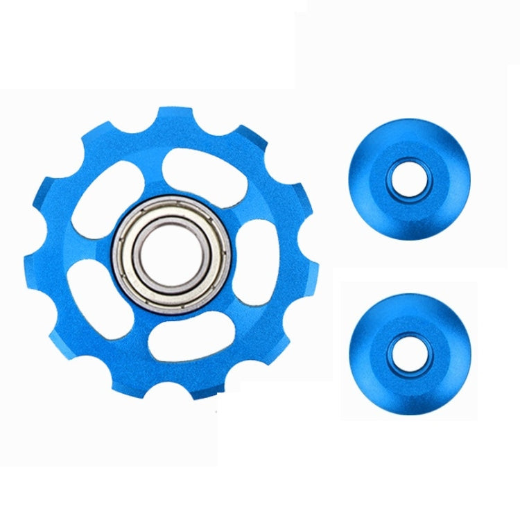 Mountain Bicycle Flywheel Guide Wheel — Red