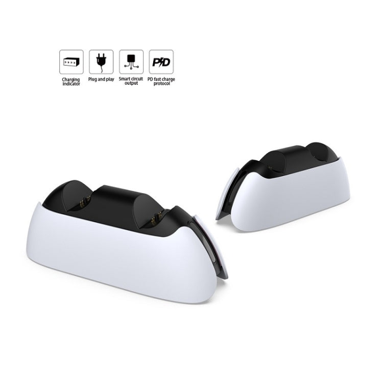 DOBE TP5-05103 Contact-Type Gamepad Charging Base With Indicator Light For PS5