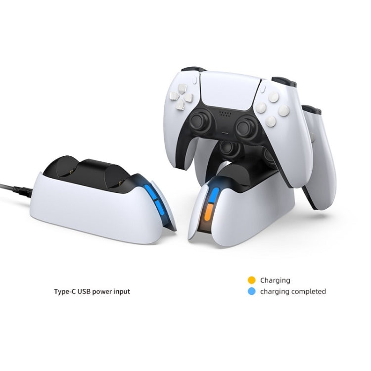 DOBE TP5-05103 Contact-Type Gamepad Charging Base With Indicator Light For PS5