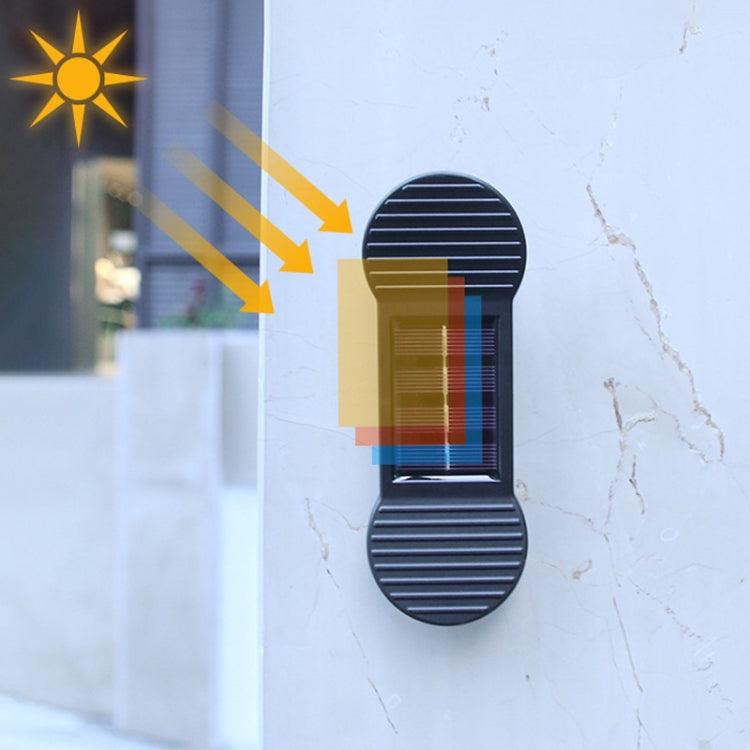 2 LED Solar Light Outdoor Garden Waterproof Wall Light — Colorful Light