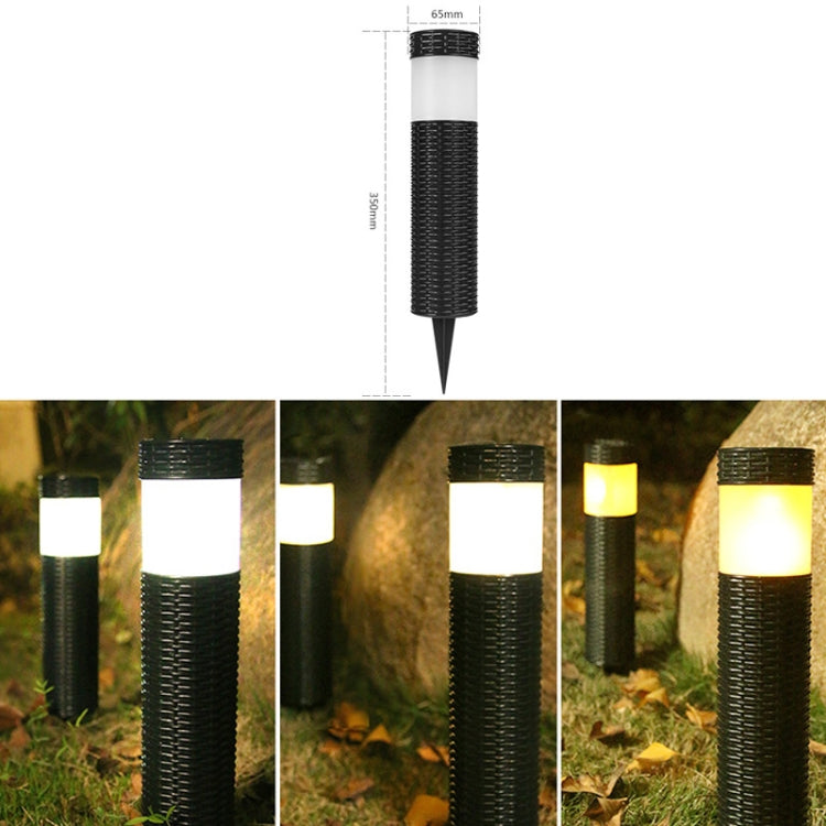 Solar LED Outdoor Waterproof Cylinder Lawn Light, Style: — view 5