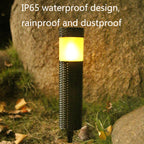 Solar LED Outdoor Waterproof Cylinder Lawn Light, Style: — view 9