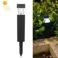 Solar Waterproof Outdoor Landscape Square Column Lawn Light