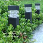 Solar Waterproof Outdoor Landscape Square Column Lawn Light — view 6