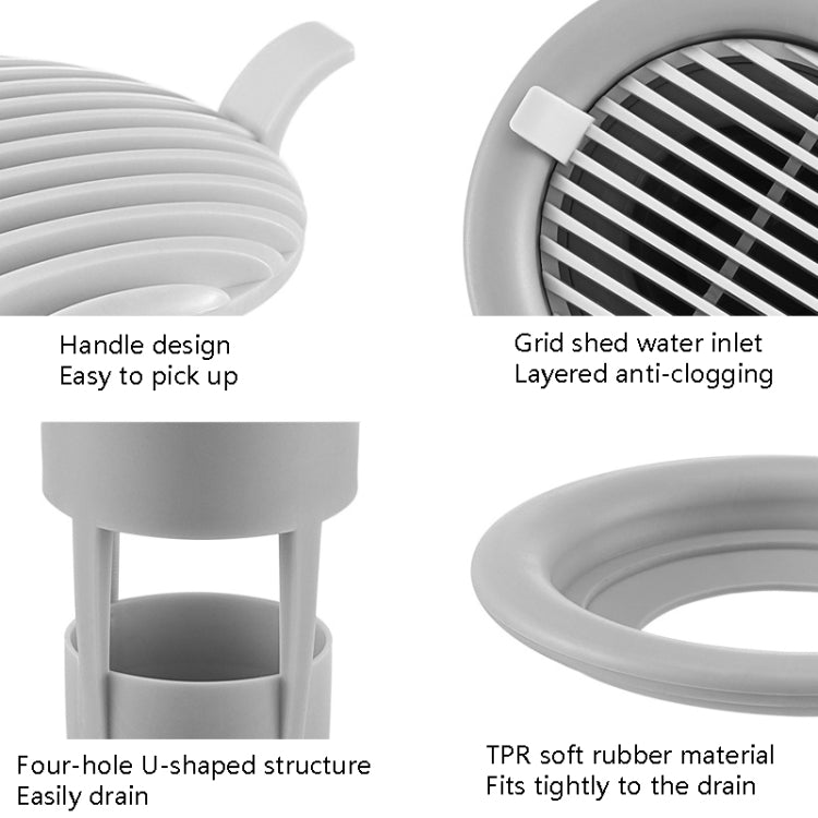 LSWY15 Toilet One-Way Drainage And Odor-Proof Basin Floor Drain — view 9