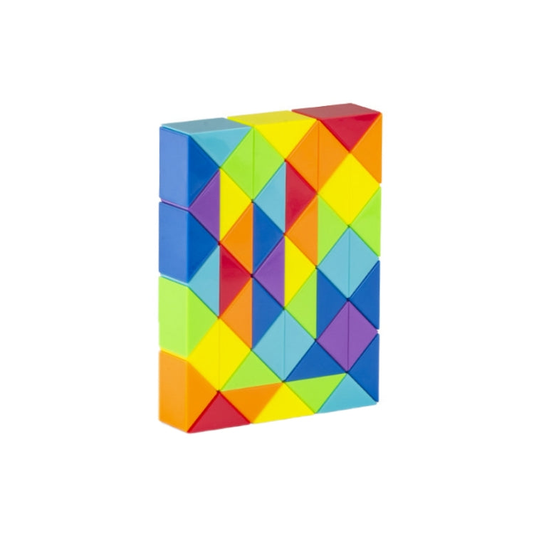Children Puzzle Toy Color Variety Segment Magic Ruler, Spec: — 48 Sections