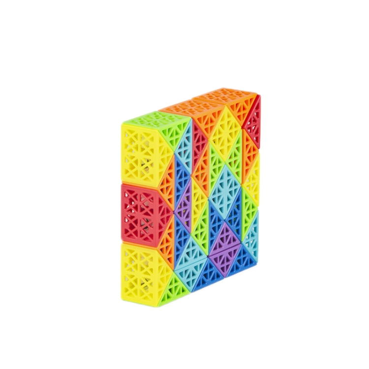 Children Puzzle Toy Color Variety Segment Magic Ruler, Spec: — Hollow-36 Sections