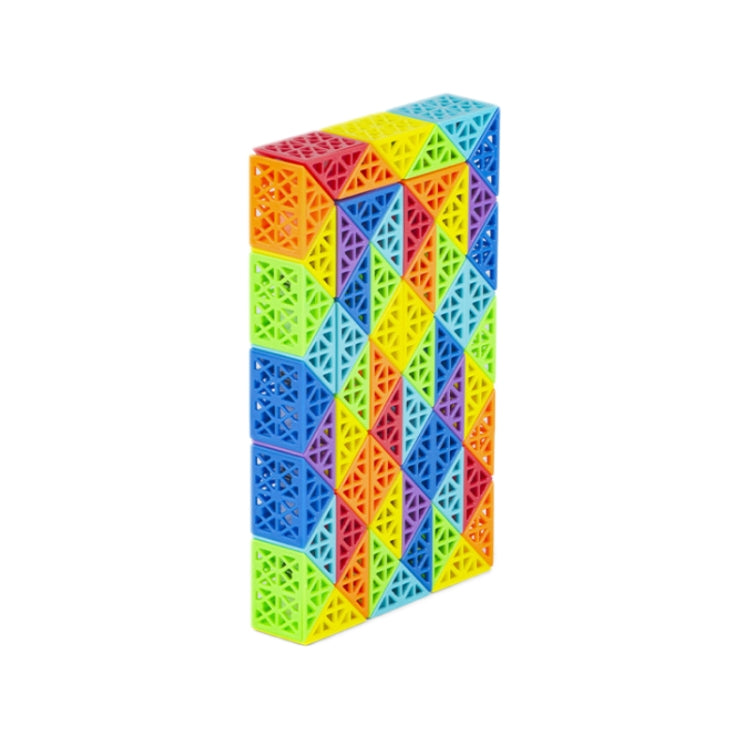 Children Puzzle Toy Color Variety Segment Magic Ruler, Spec: — Hollow-60 Sections
