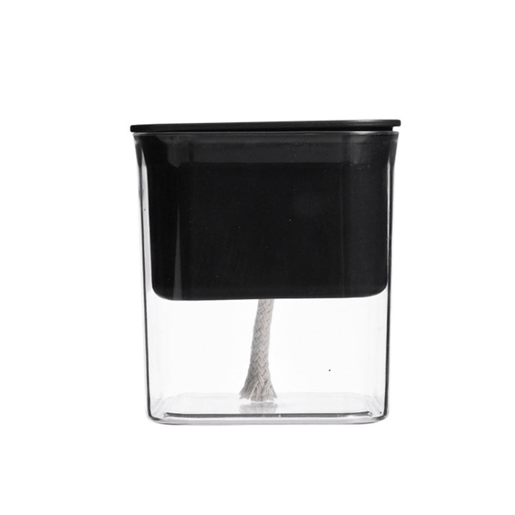 Hydroponic Transparent Visible Plastic Flower Pot — 10x10x11.3cm