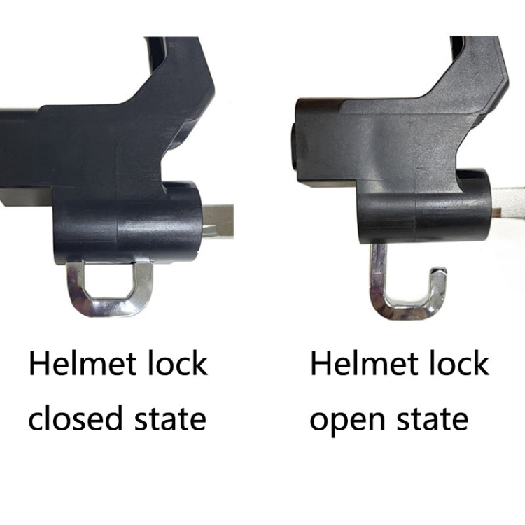 3 Sets Motorcycle Helmet Fixed Lock Hook