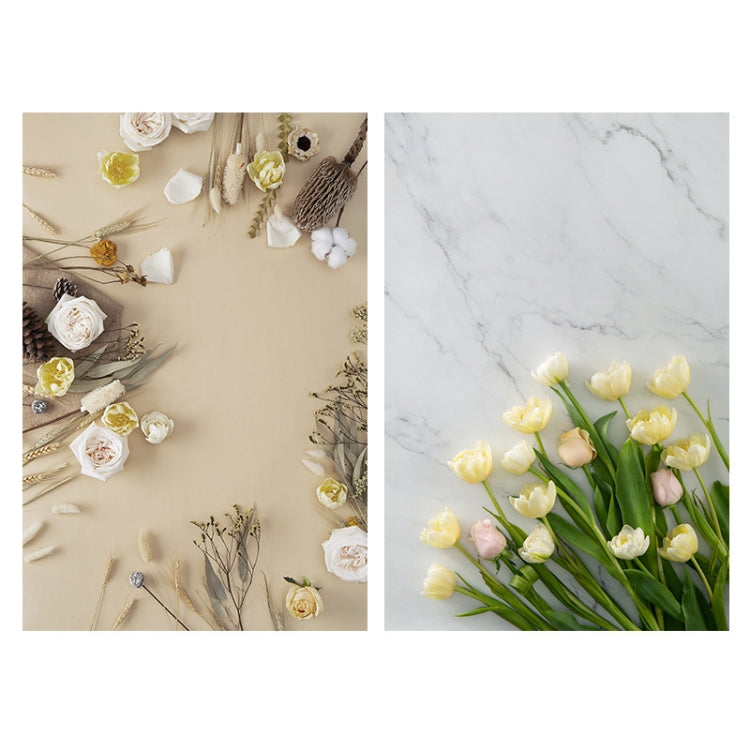 3D Stereo Double-Sided Photography Background Paper — Flower Charm 2