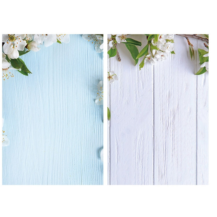 3D Stereo Double-Sided Photography Background Paper — Blue White