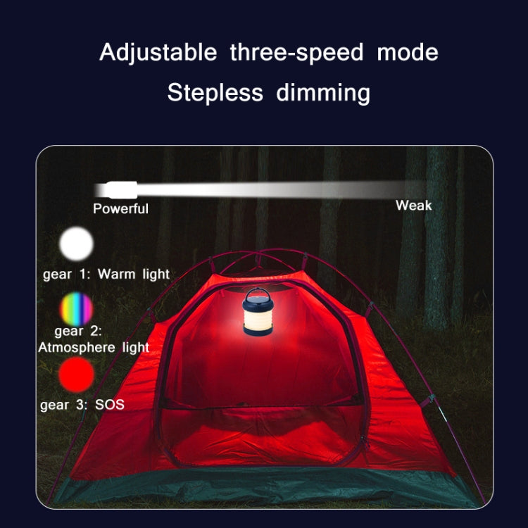Outdoor Folding Magnetic LED Emergency Camping Light — view 6