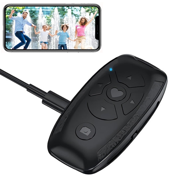 S86 Car Key Shape Multifunctional Bluetooth Selfie Video Remote Control