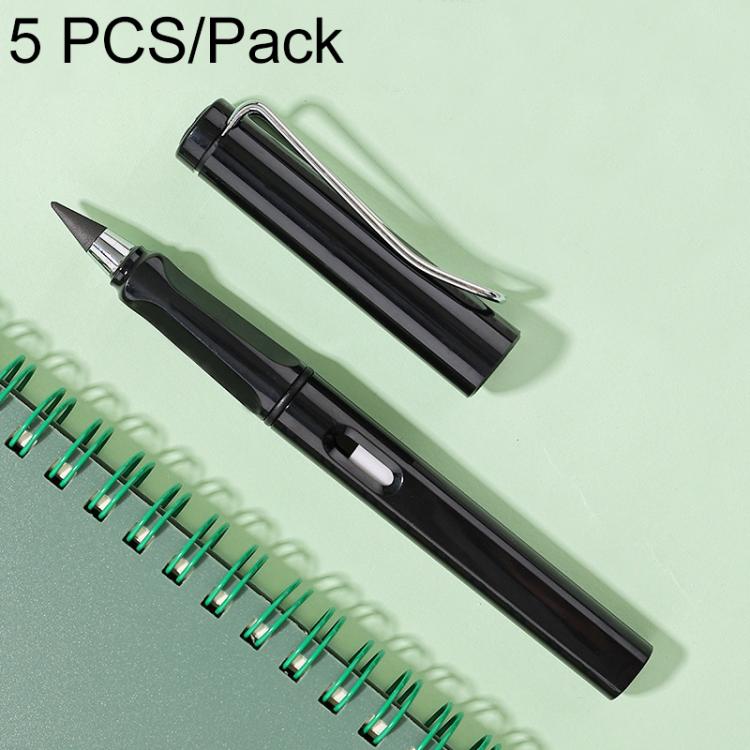 5 PCS No Ink No Need To Sharpen Drawing Sketch Pen Not Easy To Break Erasable HB Writing Pencil