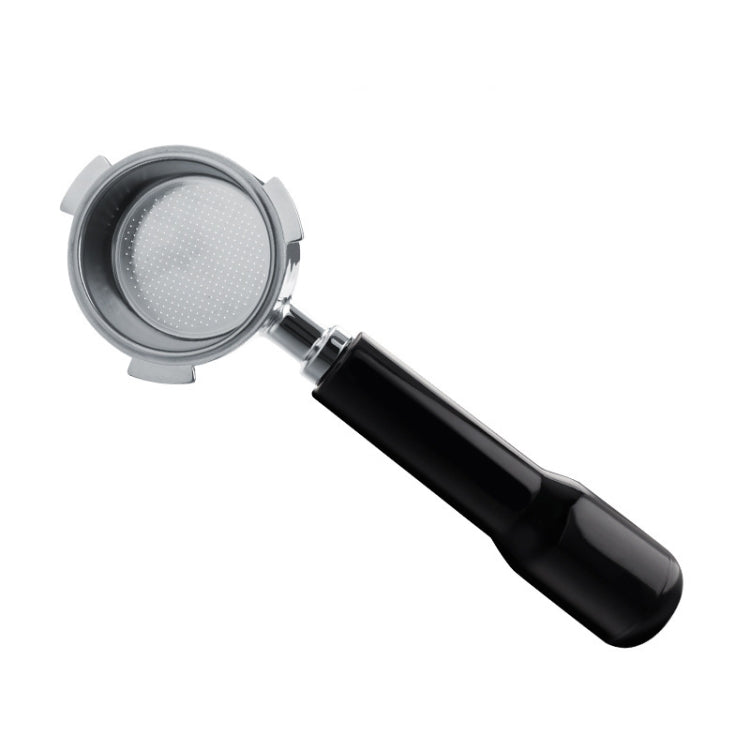 Zinc Alloy Coffee Machine Bottomless Handle For DeLonghi, Style: — Beech Flat Button
