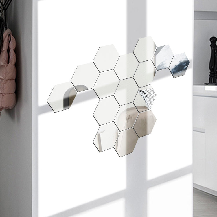 Ym300 16 PCS / Set Home Personal Wall Stickers DIY Acrylic Wall Decorative Mirror — view 12