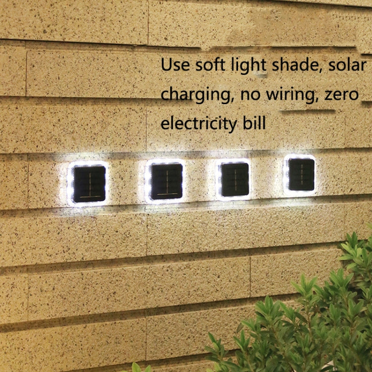 8 LED Solar Outdoor Waterproof Transparent Buried Light — view 7
