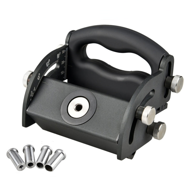 Aluminum Alloy Woodworking Inclined Hole Locator Punching Locator — Red