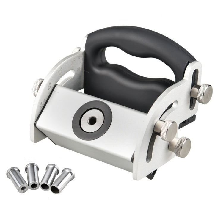 Aluminum Alloy Woodworking Inclined Hole Locator Punching Locator — Blue