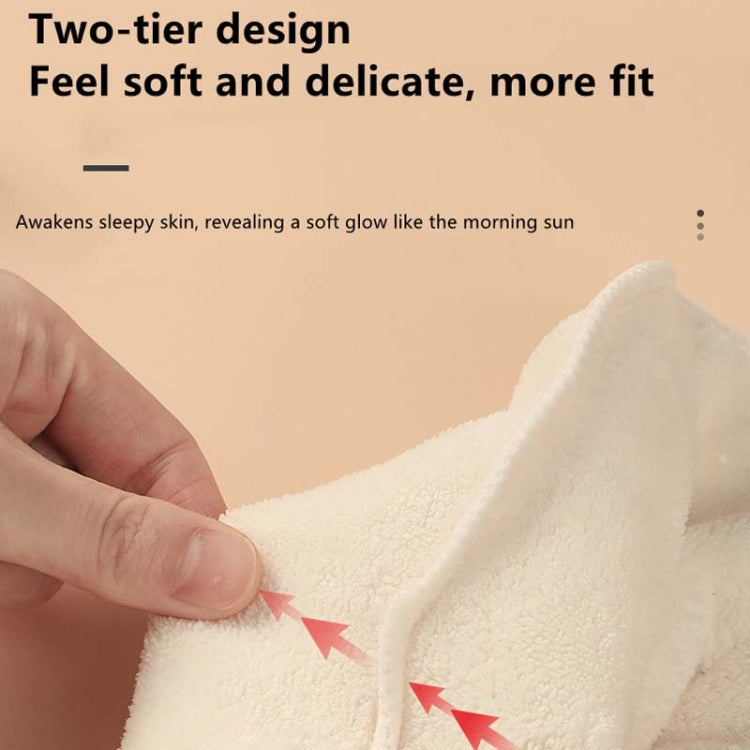 Hot and Cold Compress Facial Towel Face Mask, Style:
