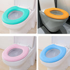 EVA Thermal Adhesive Toilet Seat Washer — Pink