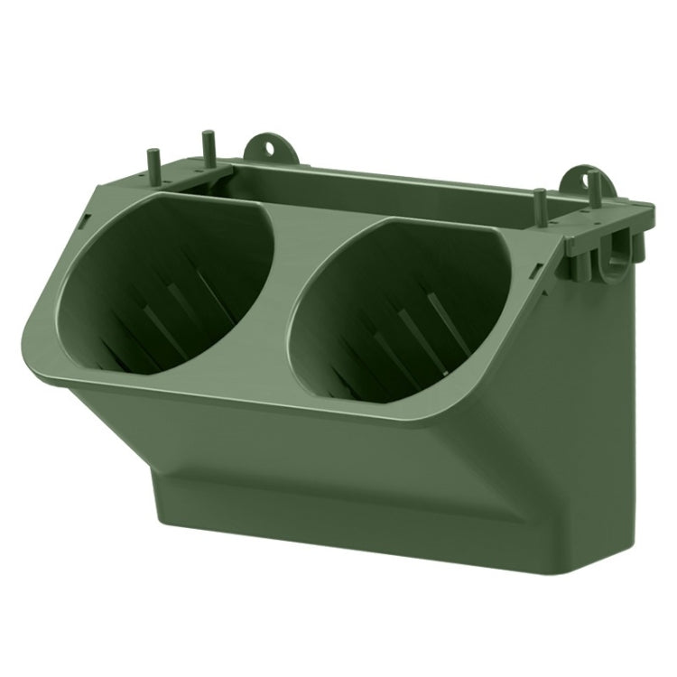 MY-2515 Modular Non-Perforated Indoor Plant Wall Flowerpot — 24x14.5x14cm(Light Green)