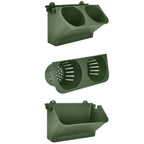 MY-2515 Modular Non-Perforated Indoor Plant Wall Flowerpot — Light Green