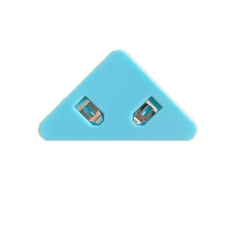 14 PCS Student Test Paper Storage Triangle Book Edge Clip — Solid Pink