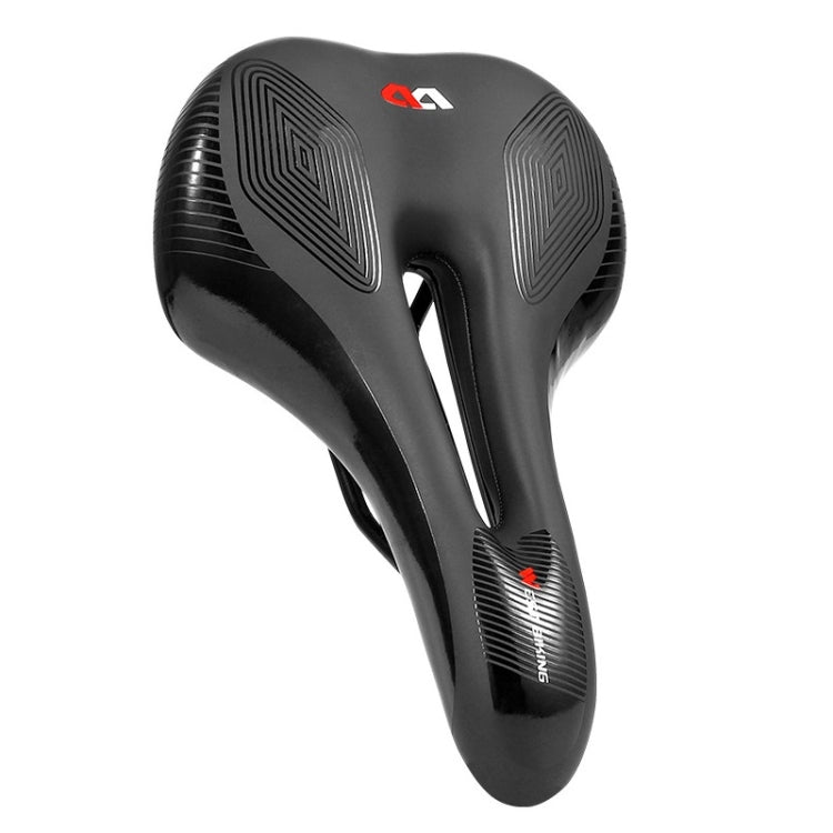 WEST BIKING Bicycle Riding Comfortable Silicone Saddle, Style: — Rhombus Annual Wheel (Sponge)