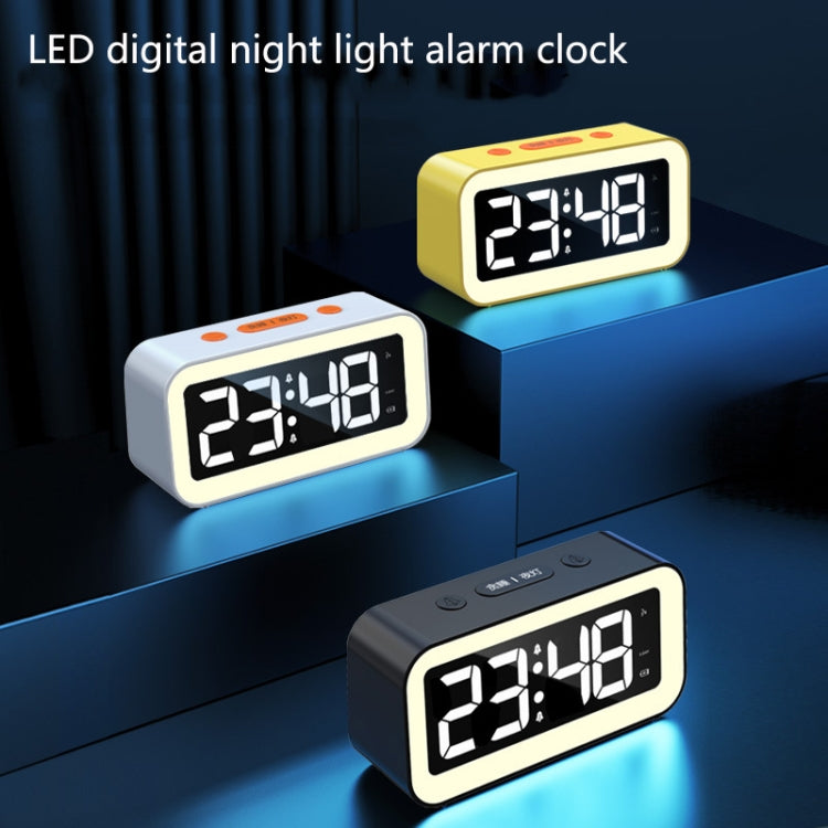 LED Electronic Alarm Clock Night Light