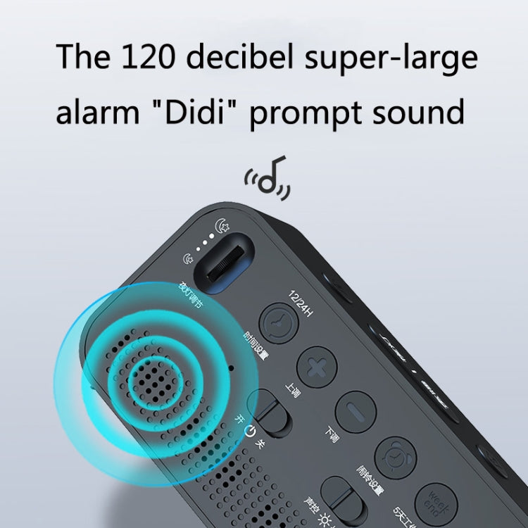 LED Electronic Alarm Clock Night Light