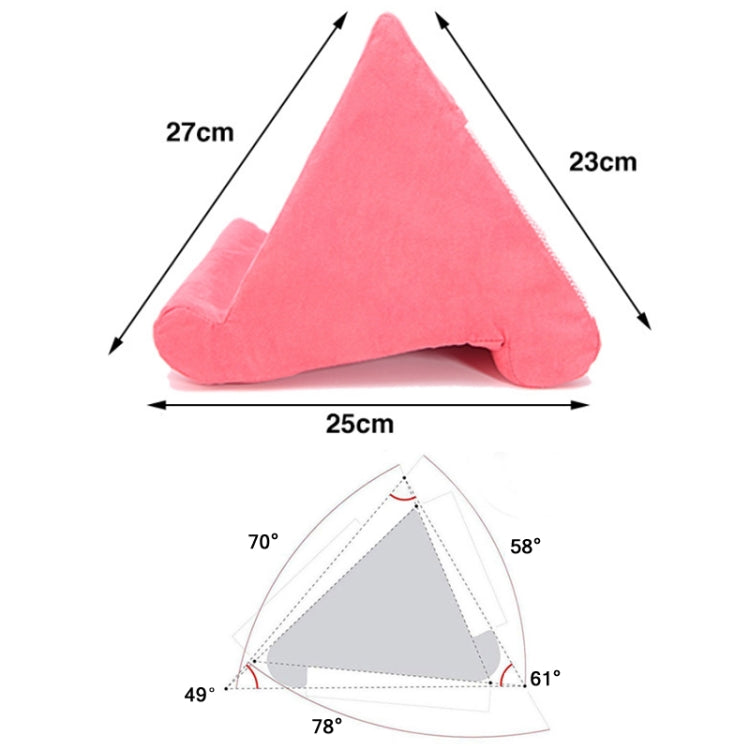 Tablet Mobile Phone Bracket Multi-Angle Pillow — Green