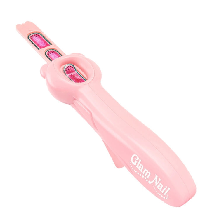 Girl Dressing Toy, DIY Push Type Glam Nail Machine