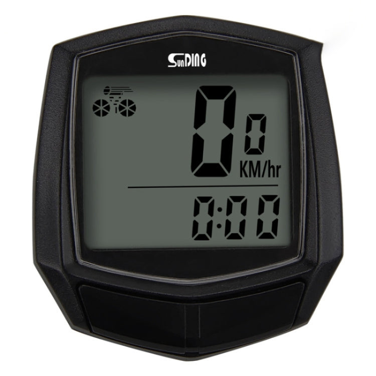 Bicycle Wired Code Meter Speedometer Odometer, SUNDING SD-581