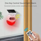 Outdoor Waterproof Solar Infrared Alarm, Spec: