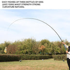 Carbon Short Section Fishing Rod Short Section Positioning Handle Rod