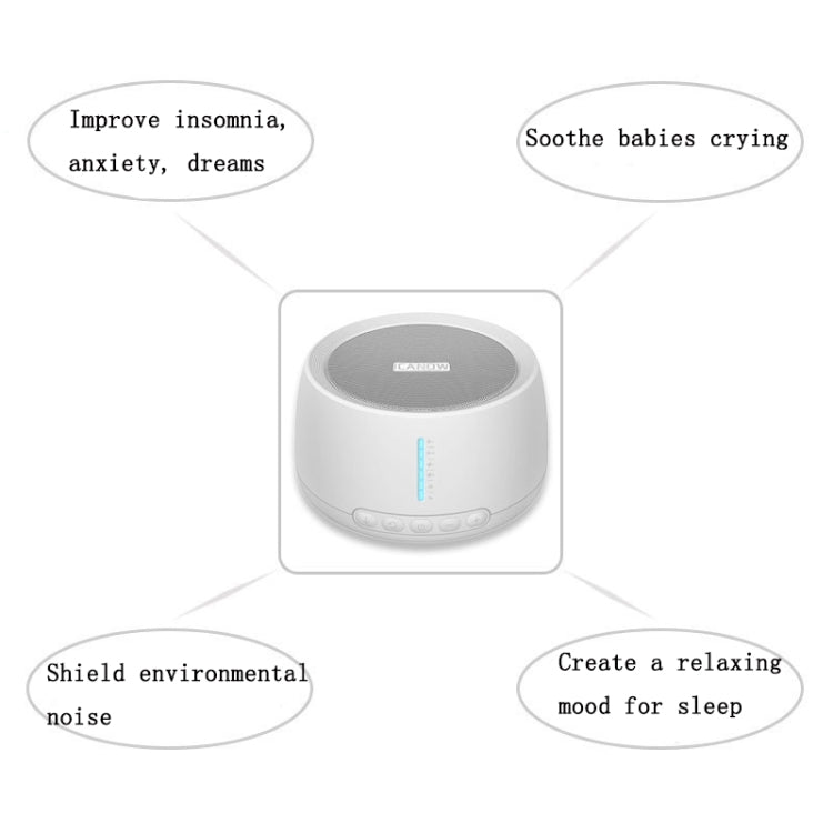 ICANOW USB White Noise Intelligent Sleep Gauge