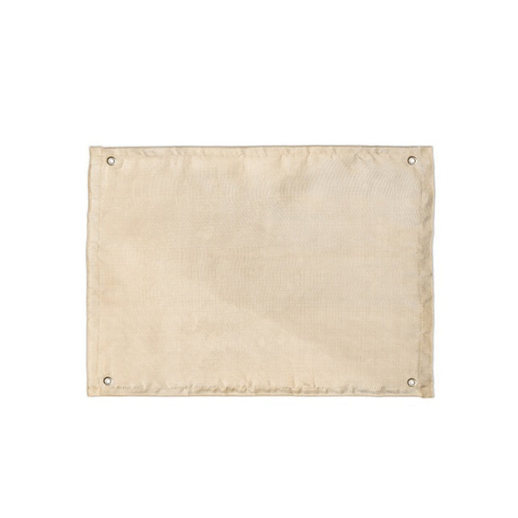Outdoor Camping Fiberglass Heat Insulation Pad Fireproof Cloth, Size: — 56x60cm
