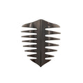 Beard Template Right-Angle Comb Men Retro Back Hair Comb