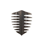 Beard Template Right-Angle Comb Men Retro Back Hair Comb