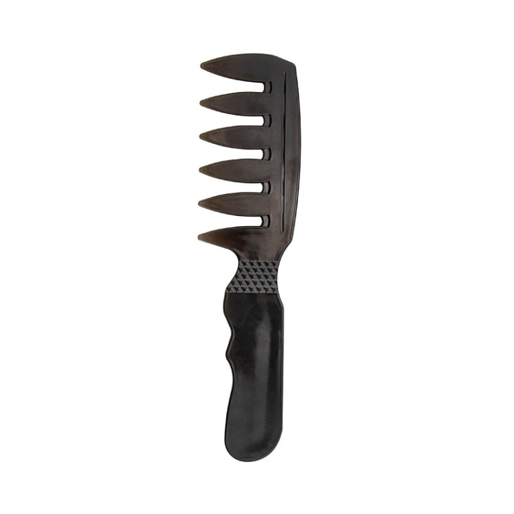 Beard Template Right-Angle Comb Men Retro Back Hair Comb — NO.12