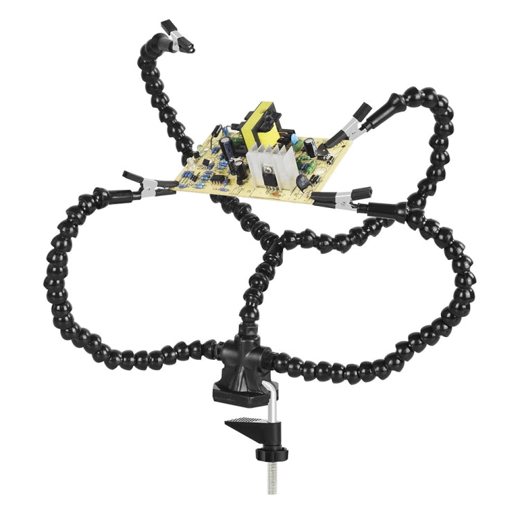 Y4BK-XS Universal Arm Clip-On Base Four-Claw Soldering Station