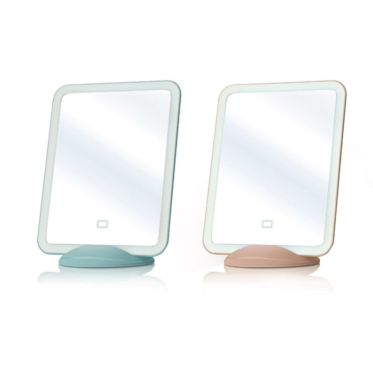 Flydee FD008-1 Portable LED Makeup Mirror With Bracket Wall Hanging Vertical Dual-Use Makeup Mirror